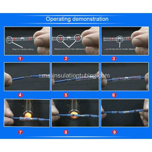 Heat Shrink Male Female Wire Connector Terminals